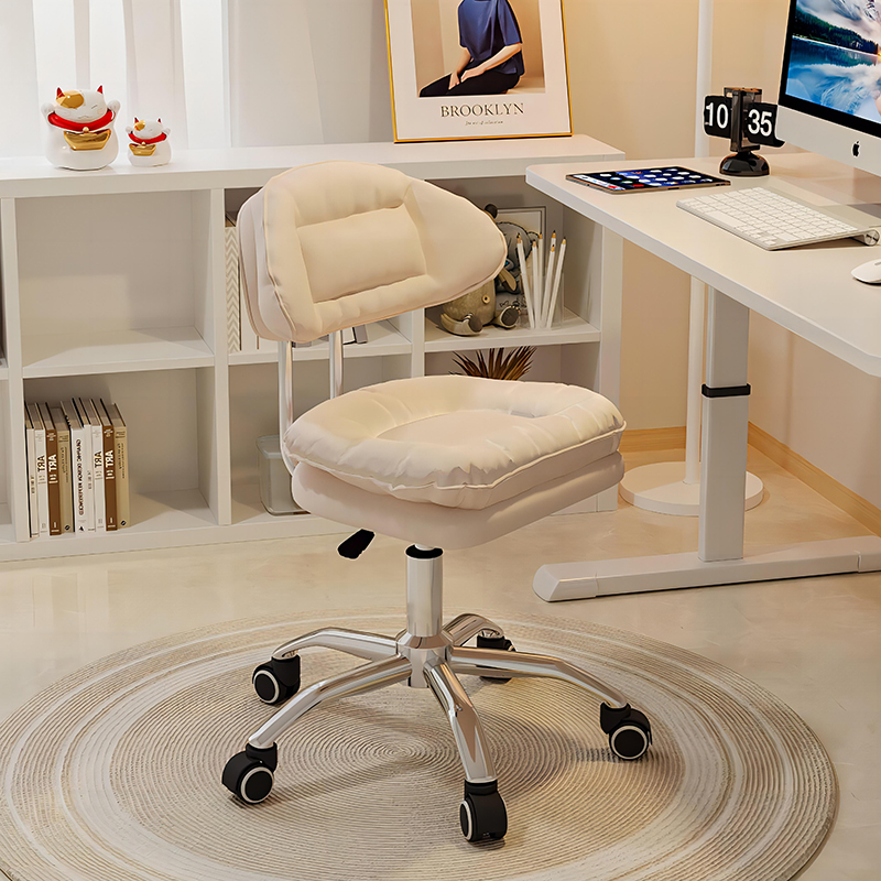 电脑椅家用舒适宿舍收银台椅子女生卧室书桌化妆椅升降旋转办公椅