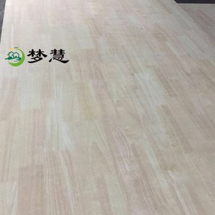 橡胶木面3/5/7/15mm多层家具胶合板橡木贴面家具多层板杨木芯