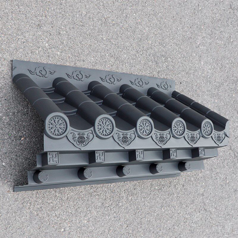 梦古特大特厚免架子瓦树脂50cm仿古屋檐中式一体兔架子装饰塑料,基础建材,屋顶装饰瓦,淘宝优惠券,粉丝福利购,淘宝优惠卷