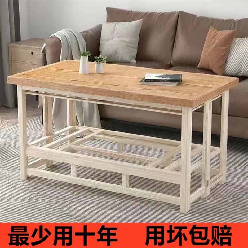 烤火桌子家用新款烤火架子长方形湖南实木折叠取暖炕桌烤火炉桌子