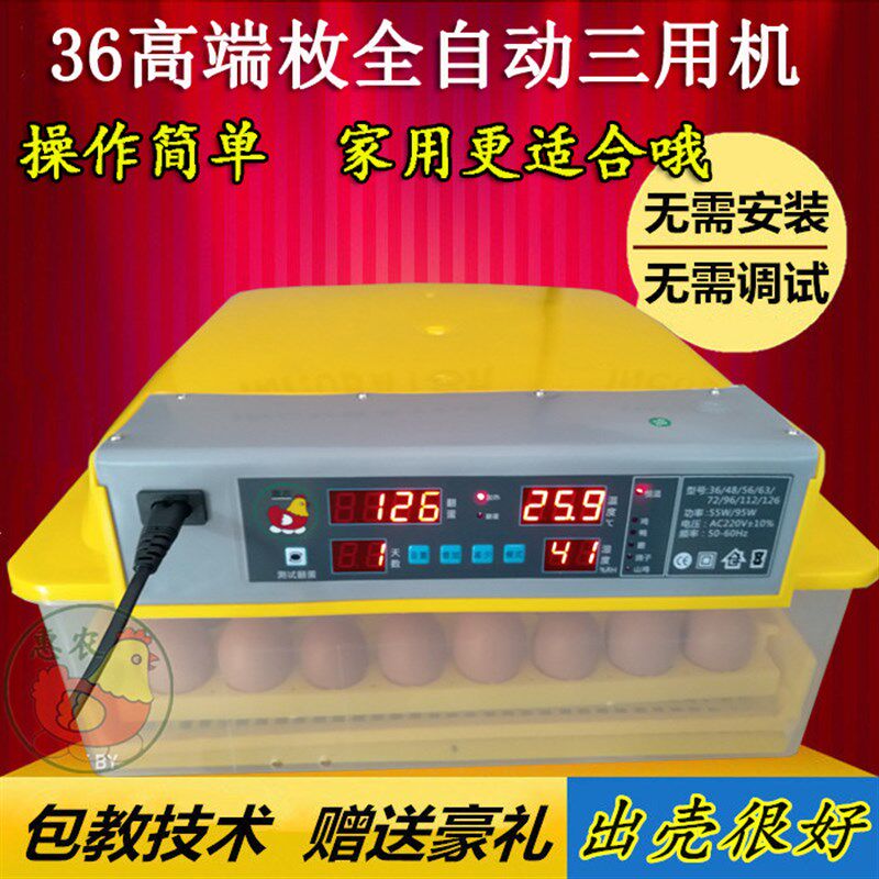 节能双电出雏箱小鹅知能孵化器浮鸡娃机器仿生孵化箱电辅小鸡智能