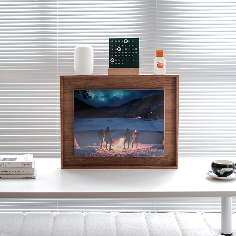 diy磁吸挂墙相框打印照片背景照片墙实木收纳装饰海报框展示画框
