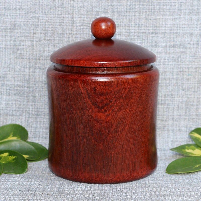 红木中式摆设 缅甸花梨大果紫檀储物罐收纳罐杂物罐装饰罐小茶罐,家居饰品,储物罐,淘宝优惠券,粉丝福利购,淘宝优惠卷