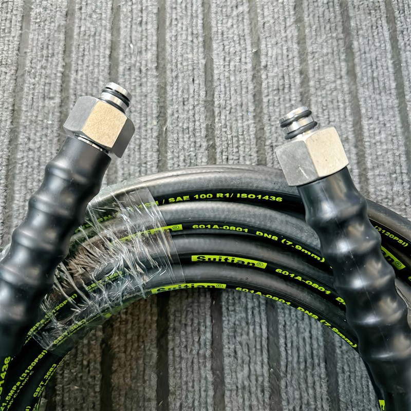 洛可DIY 8mm 防爆洗车管 不锈钢接头广州天河穗天软管