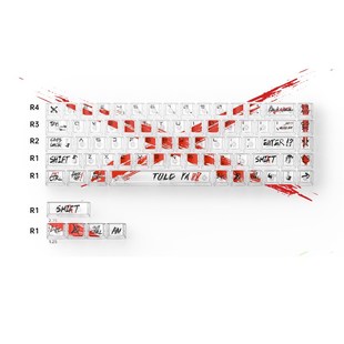 指尖文创反对无效键帽适配常规0和配列C材质透光极稚科技