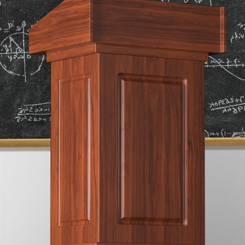 讲台桌演讲台发言台实p木会议主持台会所接待台迎宾台主席台带线