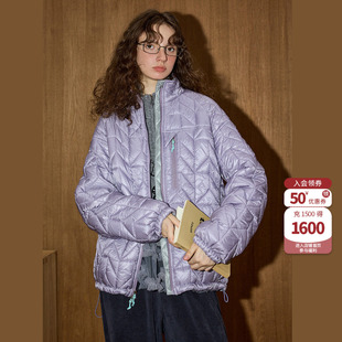 coolhut立领轻薄保暖加厚短款蓬松棉服上衣冬季新款棉衣女式外套