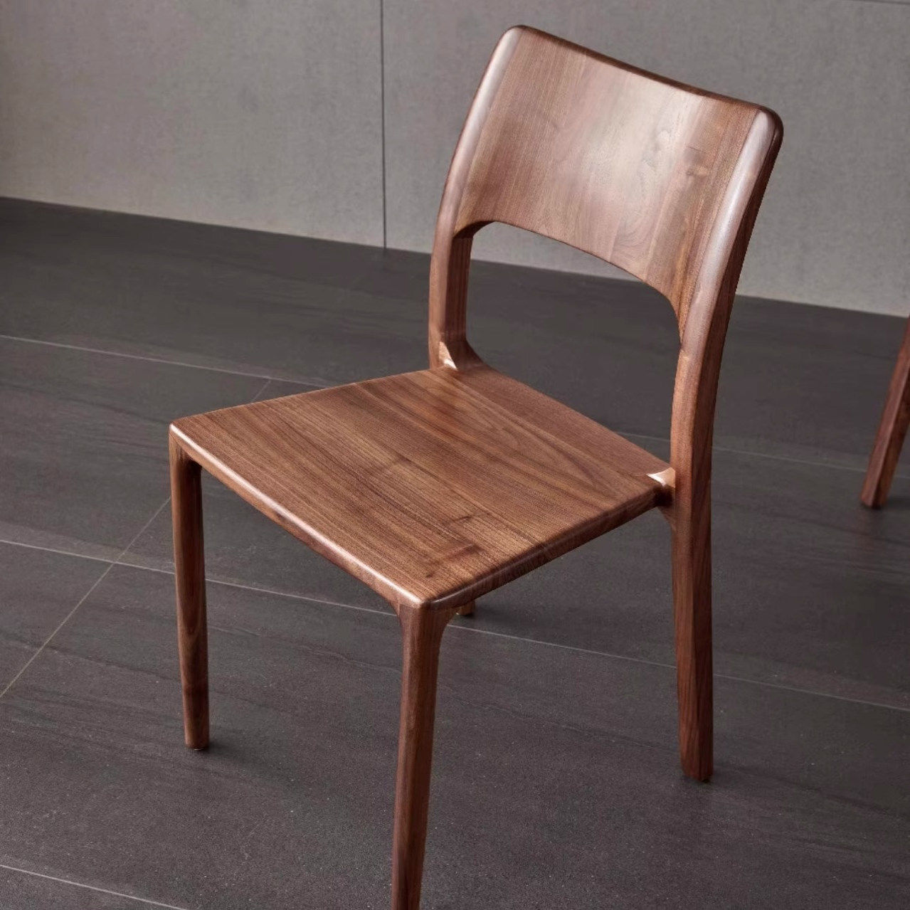 北美黑胡桃舒克椅实木椅子现代简约全实木榫卯家用休闲椅书桌椅,住宅家具,餐椅,淘宝优惠券,粉丝福利购,淘宝优惠卷