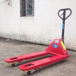 吨托盘液压车手拖车 手动叉车手动液压搬运车2吨