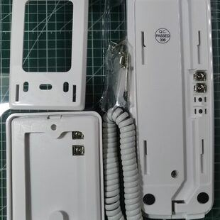 对讲门铃话机电池直流电家用有线通话
