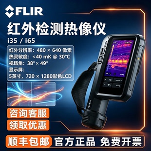 FLIR红外热像仪i35/i65工业检测手持式480×640高精度检测仪