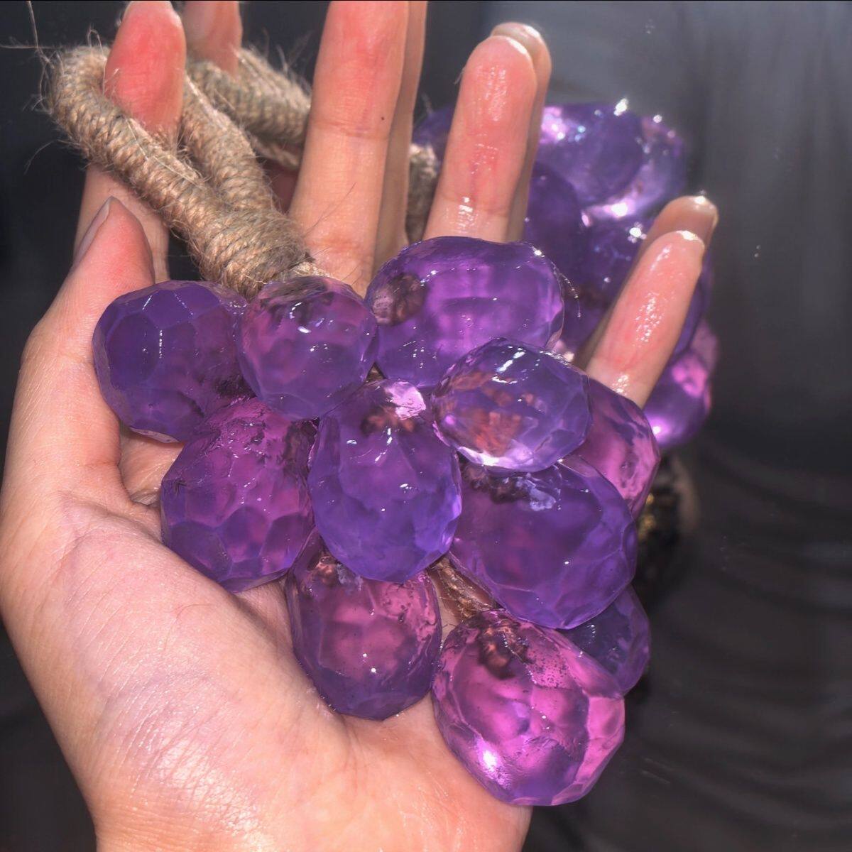 diy手工皂葡萄款精油皂