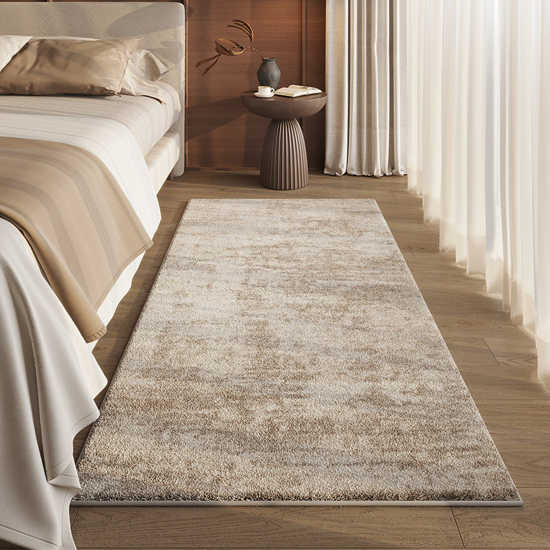 卧室床边地毯中古风轻奢高级感毛绒客厅长条复古免打理地垫床边毯,居家布艺,床边毯,淘宝优惠券,粉丝福利购,淘宝优惠卷