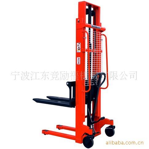 供应堆高车MS双门架手动堆高车叉车液压车堆高车