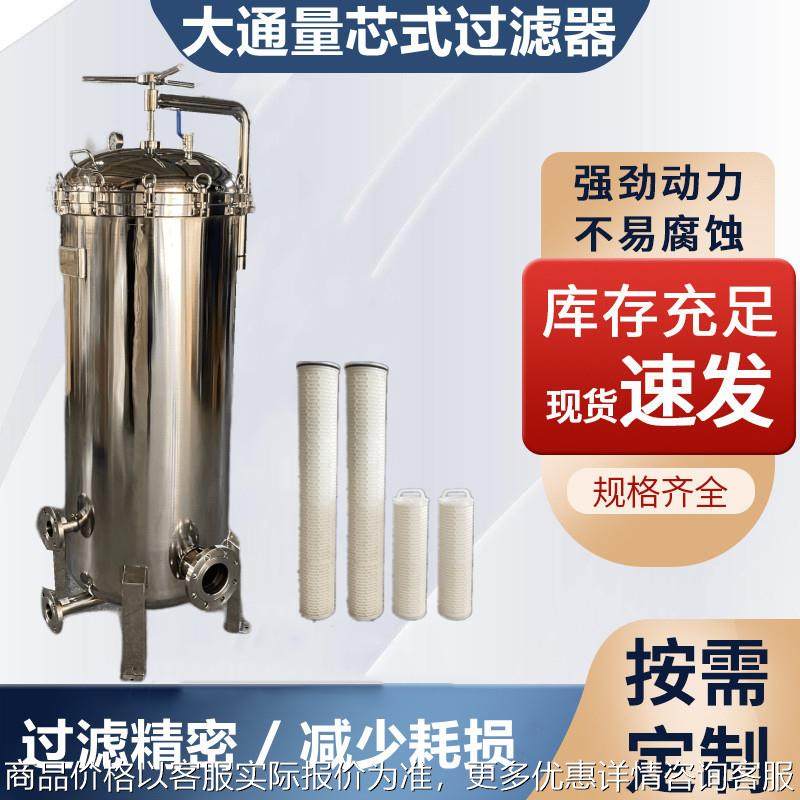 大通量 保安过滤器 3/颇尔/派克滤芯款精密过滤器立式卧式 工厂