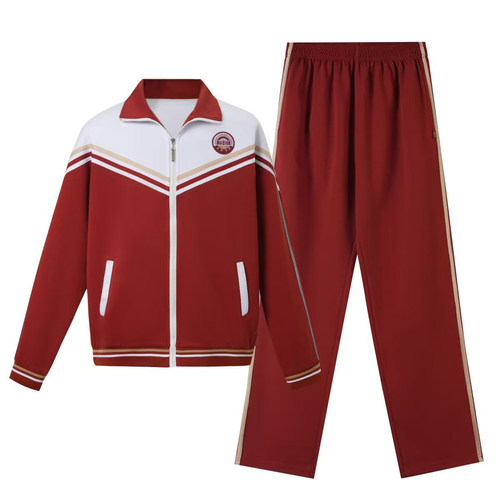 长安中学校服统一班服冬外套长裤