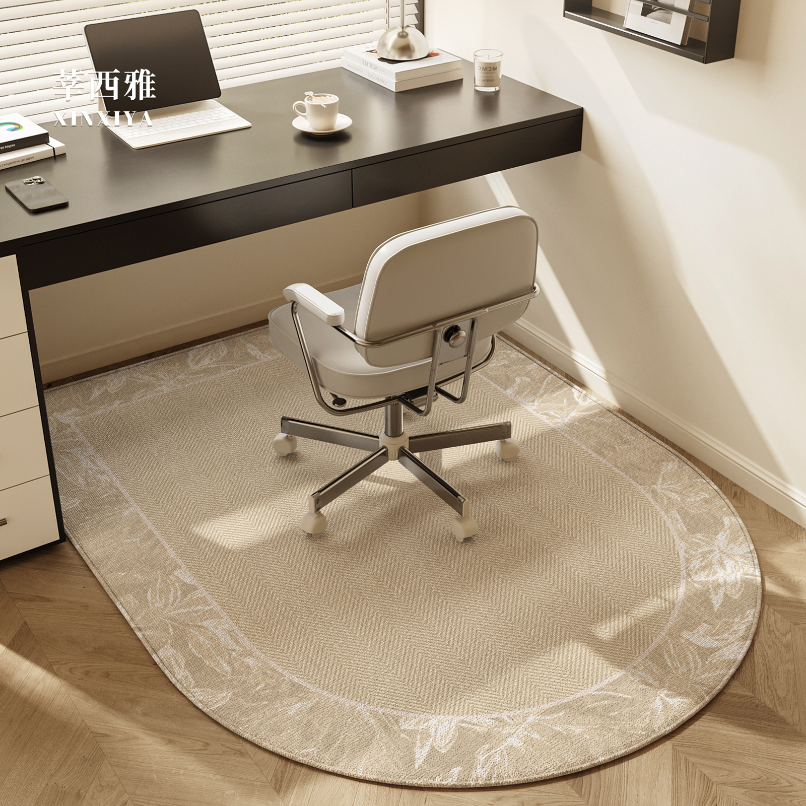 法式中古风转椅地毯地垫拱形半圆