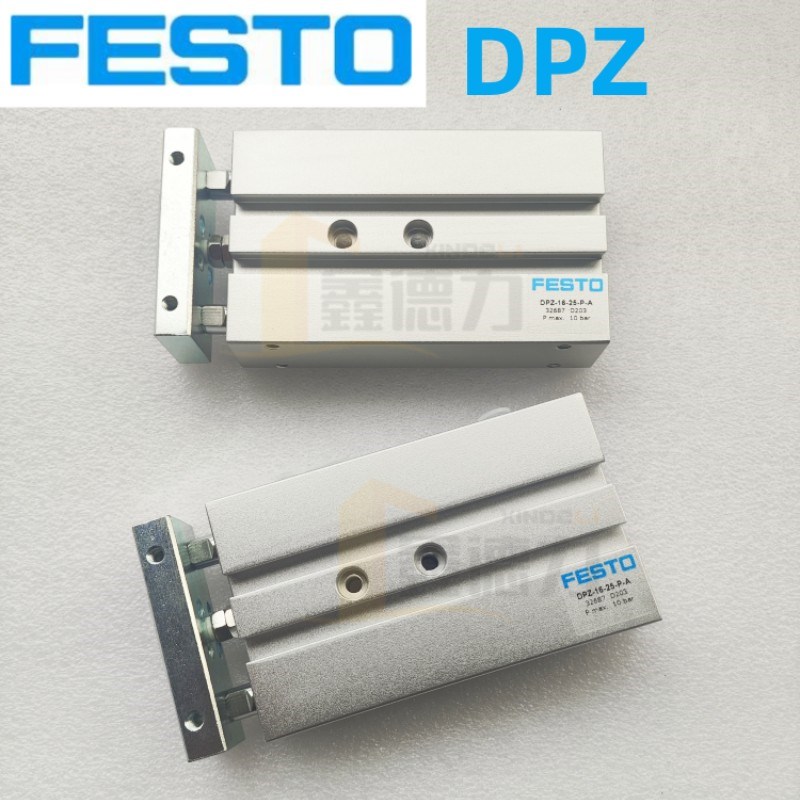 FESTO气缸DPZ/DPZJ-10-16-20-25-32-10-25-40-50-80-100-P-A-KF