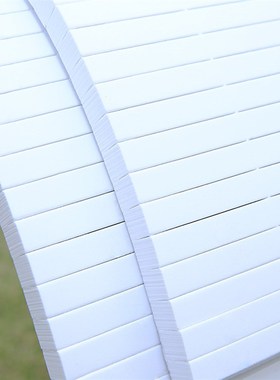 福建厂家模尊牌刀版弹n垫白色高弹海绵条45度自粘海绵9mm10mm12mm