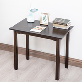 书桌写字桌学习桌长方形台式 电脑桌实木胡桃色楠竹办公小桌子