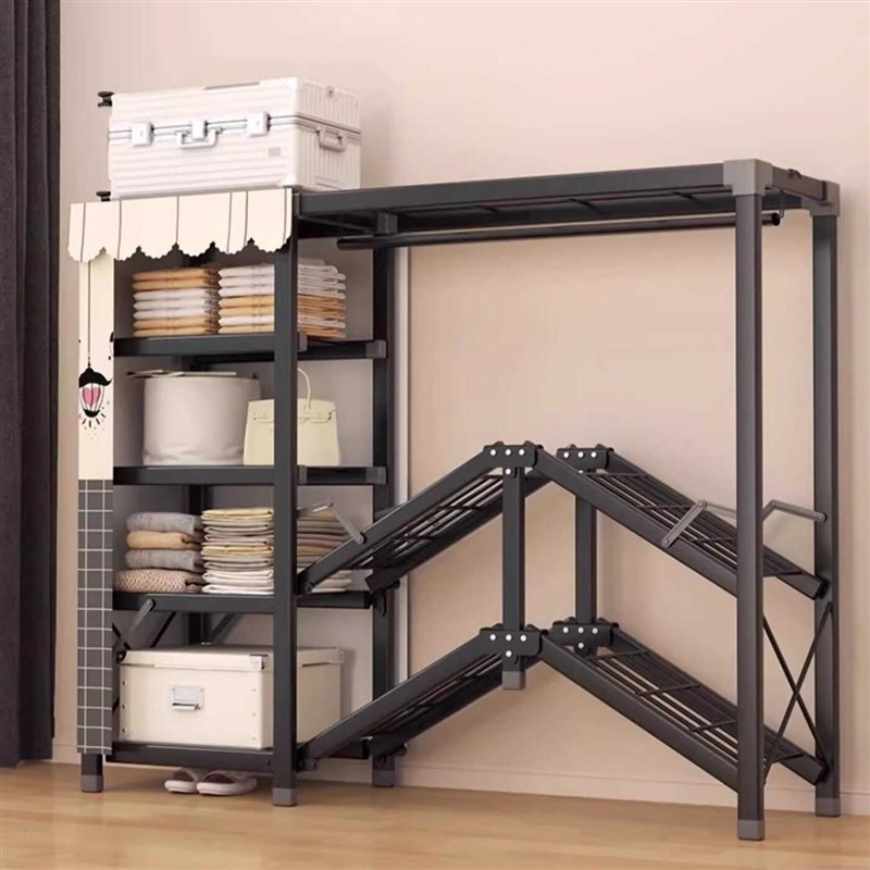 简易布衣柜免安装折叠简易衣柜家用卧室出租房衣橱收纳柜加厚加粗