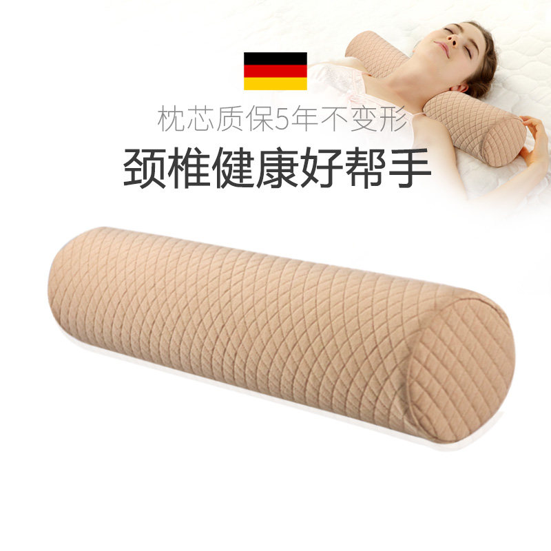 记忆棉枕头颈椎枕头睡觉专用糖果枕长条圆柱圆形枕头护颈椎保健枕