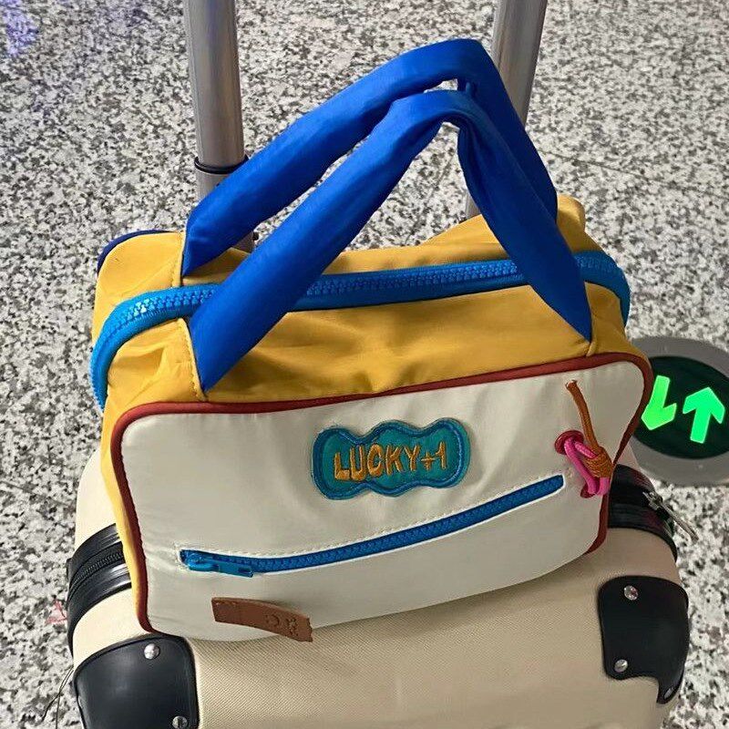 可爱撞色化妆洗漱品收纳包袋便携旅行出游