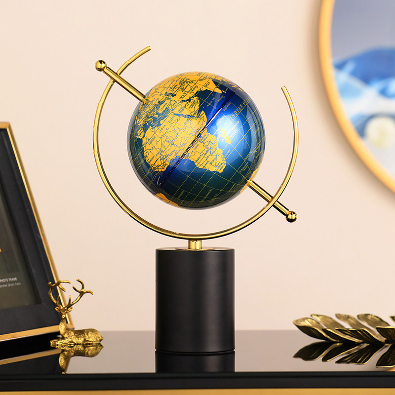 欧式现代地球仪客厅玄关电视柜高端大气桌面装饰品,家居饰品,装饰摆件,淘宝优惠券,粉丝福利购,淘宝优惠卷