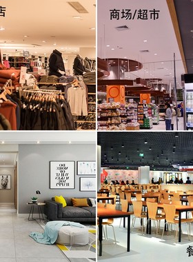 LED黑色筒灯4寸18瓦嵌入式商用高亮天花灯5寸24w开孔12cm黑边孔灯