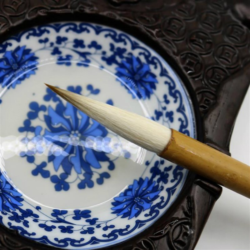 耀胜笔庄羲之行草勾线毛笔行草书文房四宝套装初学书法兼毫笔毛笔