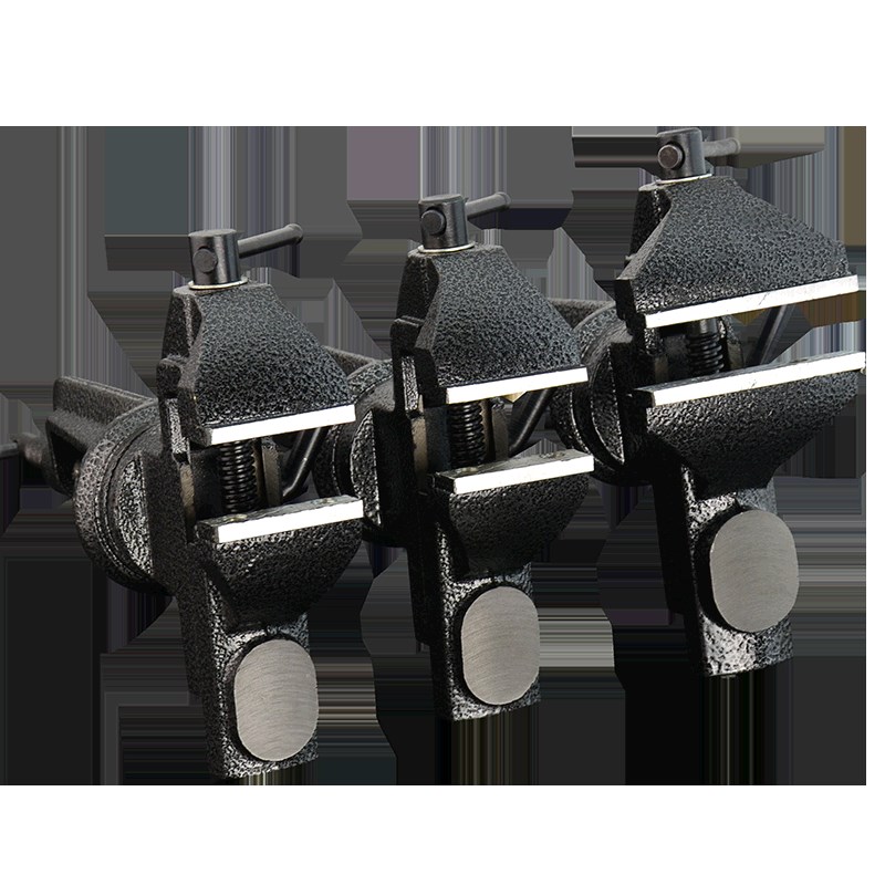 上匠桌虎钳模型加工小台钳台虎钳迷你小型万向旋转重型工作台虎钳