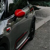 适用于宝马mini雕刻工艺拉花迷你JCW车贴F56车身贴cooper装 饰贴纸