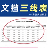 文档三线表word表格excel格式 调整添加排版 spss制作wps数据图表论