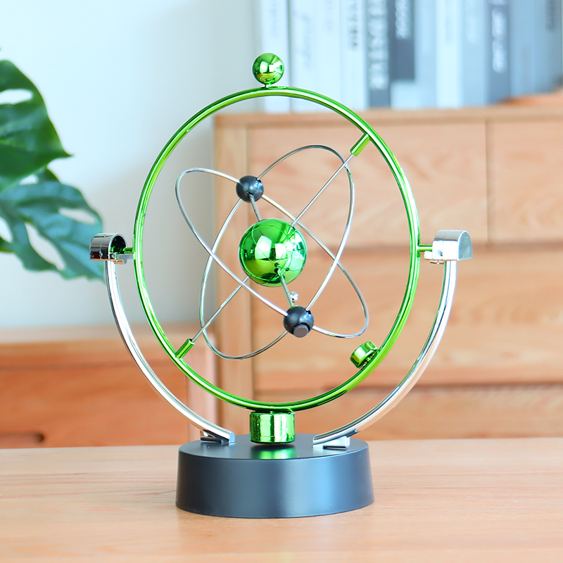 牛顿摆球混沌摆件永动机仪创意磁悬浮物理办公室办公桌面家居饰品