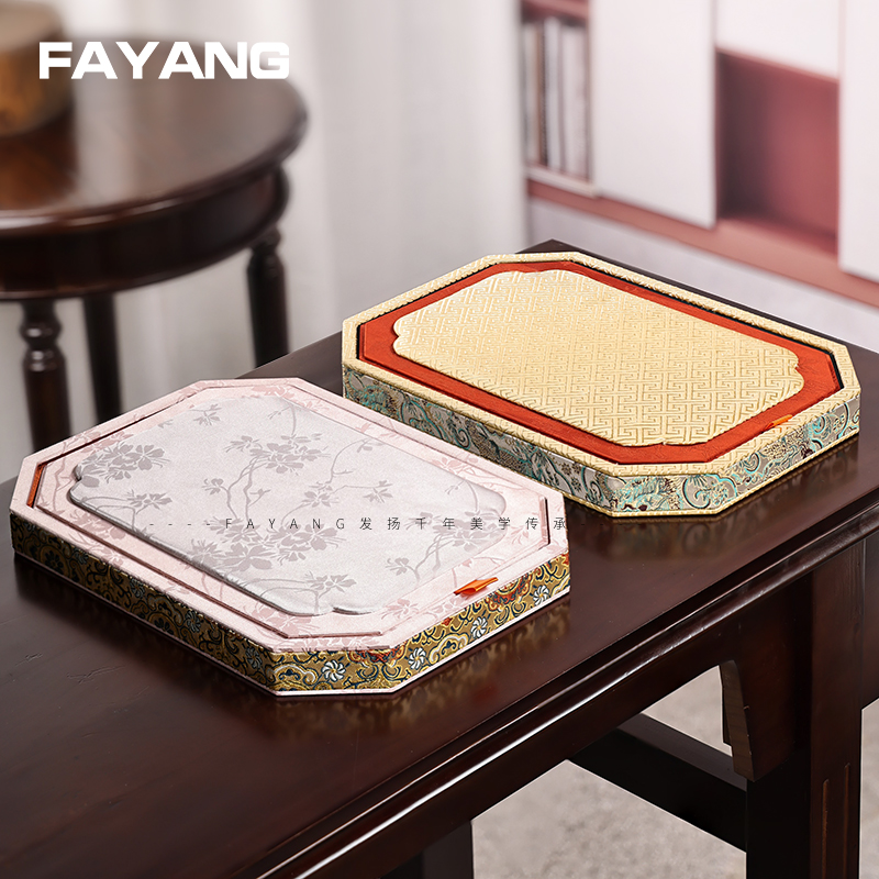 天地盖设计高档绸缎面料