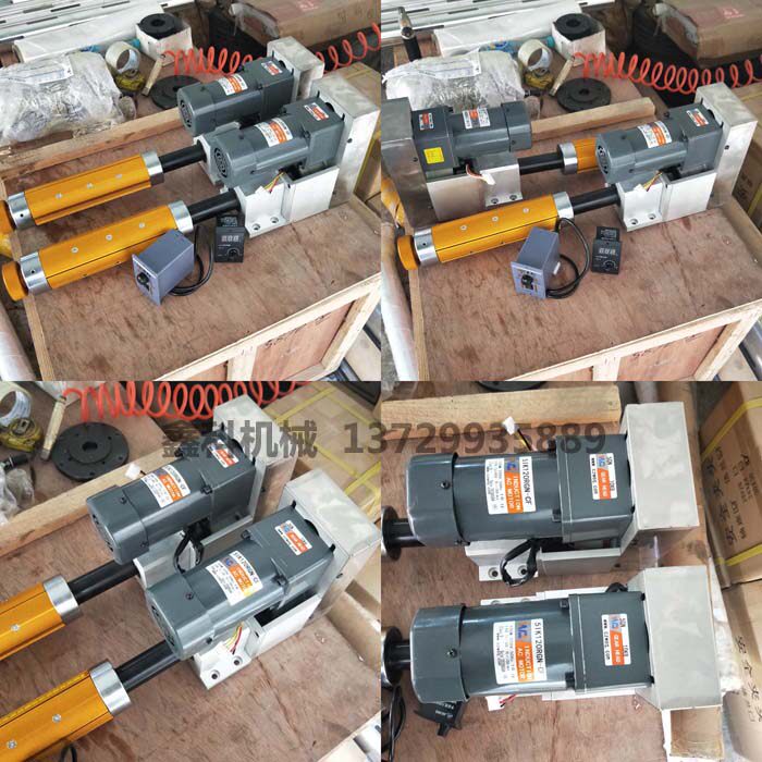 键式瓦片式放料收料气胀轴套口罩机熔喷布气涨轴机械轴手拧膨胀轴