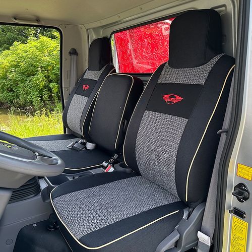 福田时代领航G5/G6/M5/M6/ES7全包围座套冰丝亚麻布四季通用坐垫