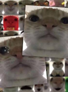 地铁逃生鼠鼠表情包贴纸可爱搞笑手机沙雕趣味装饰桌面贴水杯防水