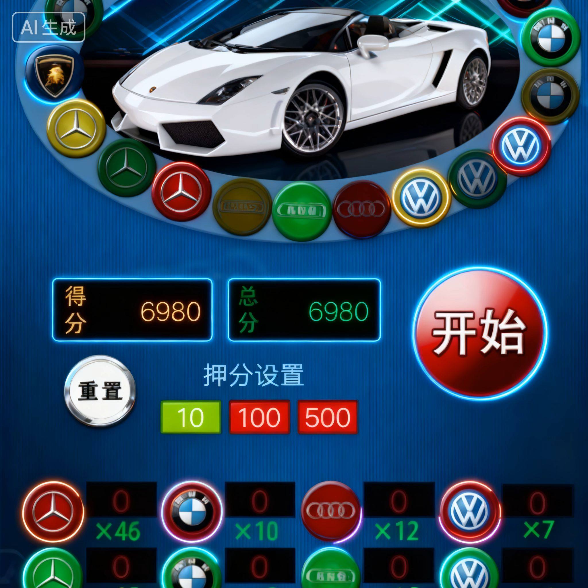 街机游戏水果机奔驰宝马手机版单机安卓app游戏模拟游戏非台式4K