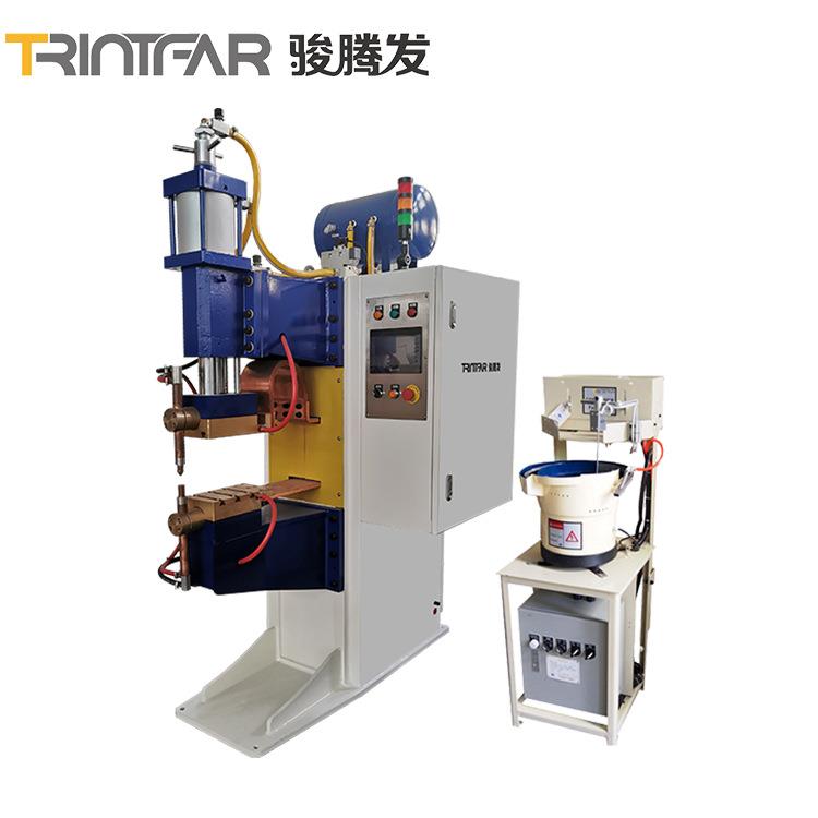 汽车紧固件螺母点焊机六角螺母自动输送点凸焊机螺栓碰焊机M6