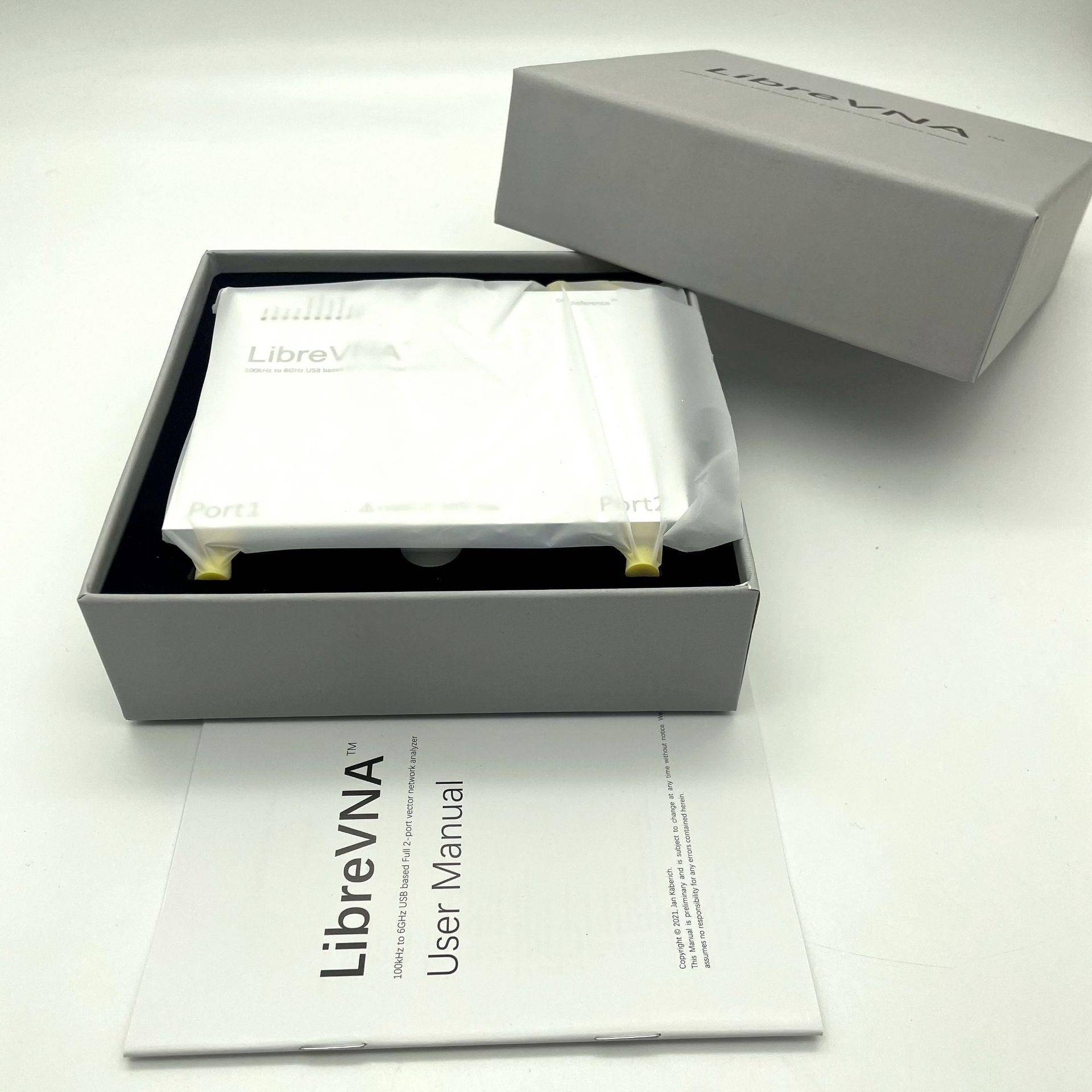 LibreVNA基于USB接口的100k-6GHz双端口矢量网络分析仪6GVNA