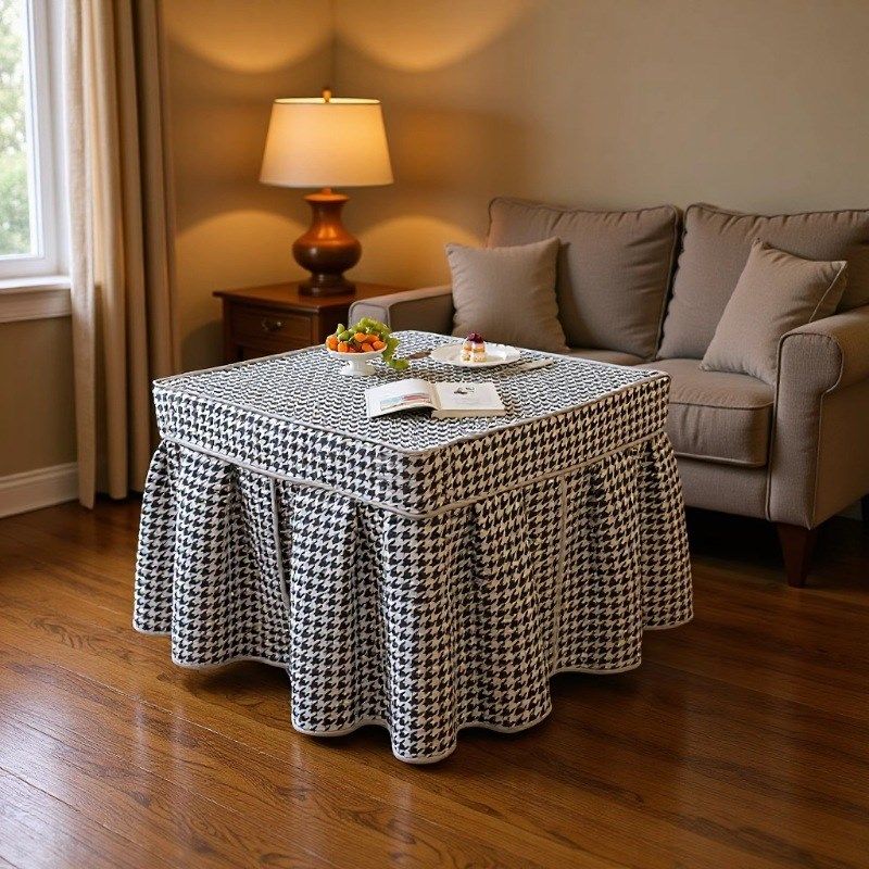 加厚电炉罩烤火罩被电烤炉罩子电暖炉套烤火架正方形桌布套罩,居家布艺,烤火罩,淘宝优惠券,粉丝福利购,淘宝优惠卷