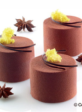 意大利 Silikomart SI3160 5连圆柱型模 硅胶模具 6*4.5CM 125ML