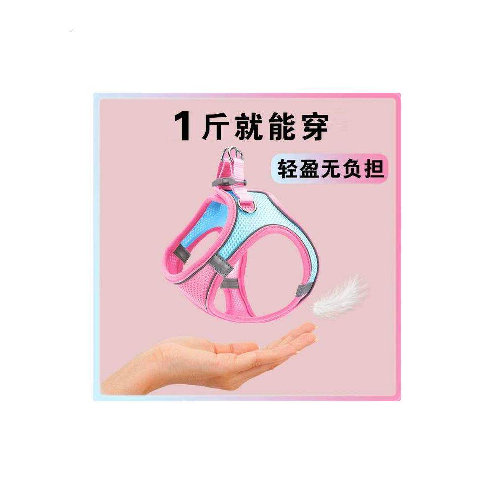 小体犬幼犬专用牵引绳超小体约克夏胸背茶杯犬1斤小号小鹿犬狗狗