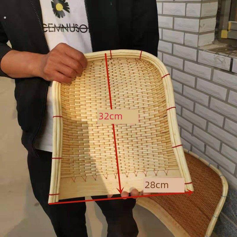 农家纯手工家用柳编藤编竹编簸箕农用柳条编织收纳筐竹筛子笸箩筐