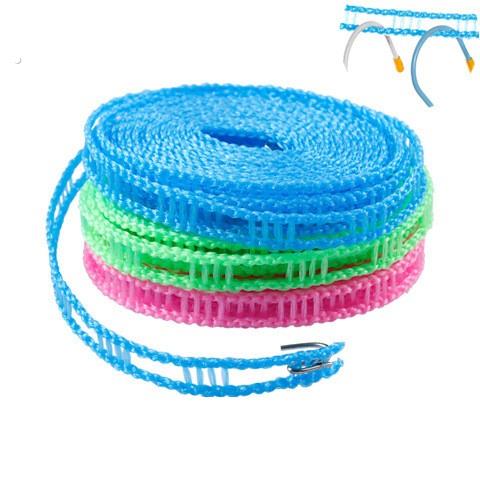 晾衣绳防风晾衣绳粗绳被室内家庭烘干室外打孔旅行耐磨防滑