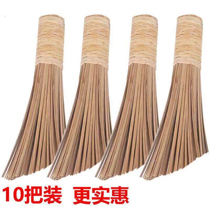 刷把竹子刷锅把纯手工竹编刷子洗锅不沾油锅刷子家用酒店饭店厨房