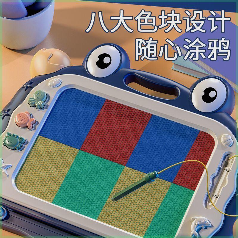 儿童画板家用幼儿磁性写字板2涂鸦3磁力一岁宝宝可擦玩具练字板大