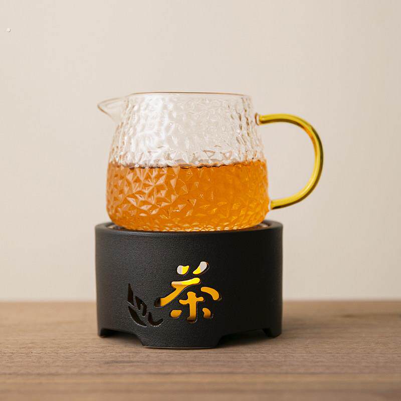 暖茶温泡茶炉蜡烛加热煮茶炉公道杯保温温茶器茶壶加热底座茶室饭