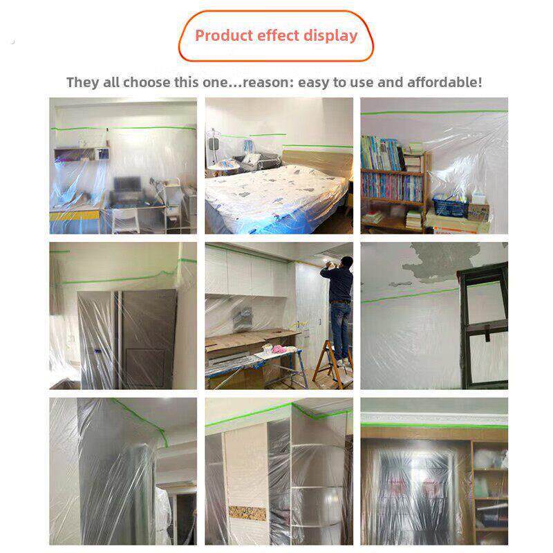 装修家居家具防尘罩一次性塑料透明膜沙发防尘膜防尘罩布宿舍